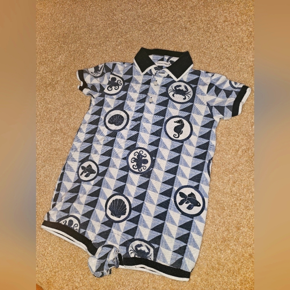 Dolce and Gabbana Polo Romper 12-18 months